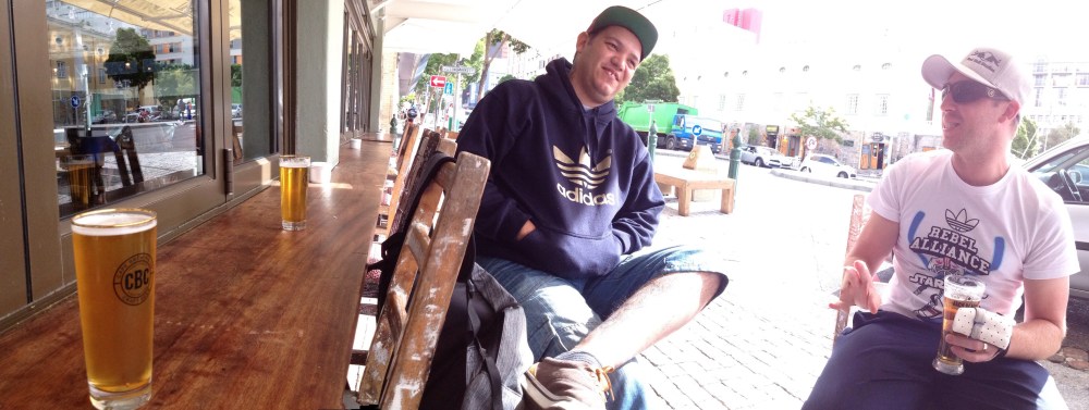 "Art director" Phyf and main Dad Audiophile 021 talking Ninja Turtles and nappies.